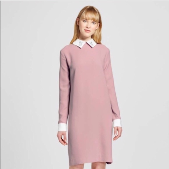 Victoria Beckham Dresses & Skirts - Victoria Beckham X Target 🐰 collar dress size M